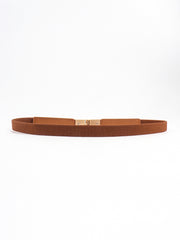 PU Elastic Skinny Belt - Flyclothing LLC