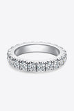 2.3 Carat Moissanite 925 Sterling Silver Eternity Ring - Flyclothing LLC