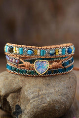 Heart Layered Bracelet - Flyclothing LLC