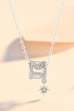 Rely On Fate Cubic Zirconia Pendant Necklace - Flyclothing LLC