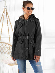 Full Size Hooded Jacket with Detachable Liner (Three-Way Wear) - Flyclothing LLC