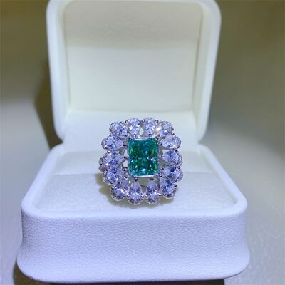 3 Carat Moissanite 925 Sterling Silver Ring - Flyclothing LLC