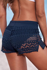 Full Size Drawstring Waist Swim Shorts - Flyclothing LLC