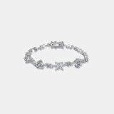 6.2 Carat Moissanite 925 Sterling Silver Bracelet - Flyclothing LLC