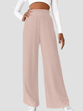 Ribbed High Waist Pants - Flyclothing LLC