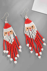 Christmas Beaded Earrings - Trendsi