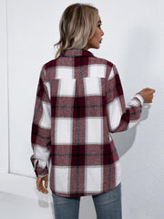 Plaid Button Up Flannel Shirt - Flyclothing LLC