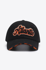 ATLANTIC Graphic Distressed Baseball Cap - Flyclothing LLC