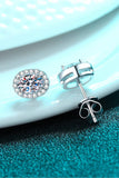 Future Style 1 Carat Moissanite Stud Earrings - Flyclothing LLC