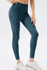 High Waist Slim Fit Long Sports Pants - Flyclothing LLC