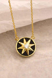 Cubic Zirconia Star Pendant Necklace - Flyclothing LLC