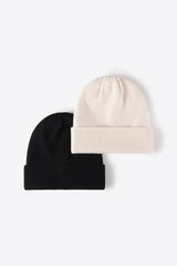 Cuff Knitted Beanie - Flyclothing LLC