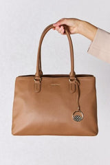 David Jones Structured Leather Handbag - Trendsi