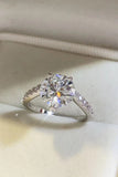 3 Carat Moissanite 925 Sterling Silver Ring - Flyclothing LLC