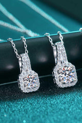 1 Carat Moissanite Necklace - Trendsi