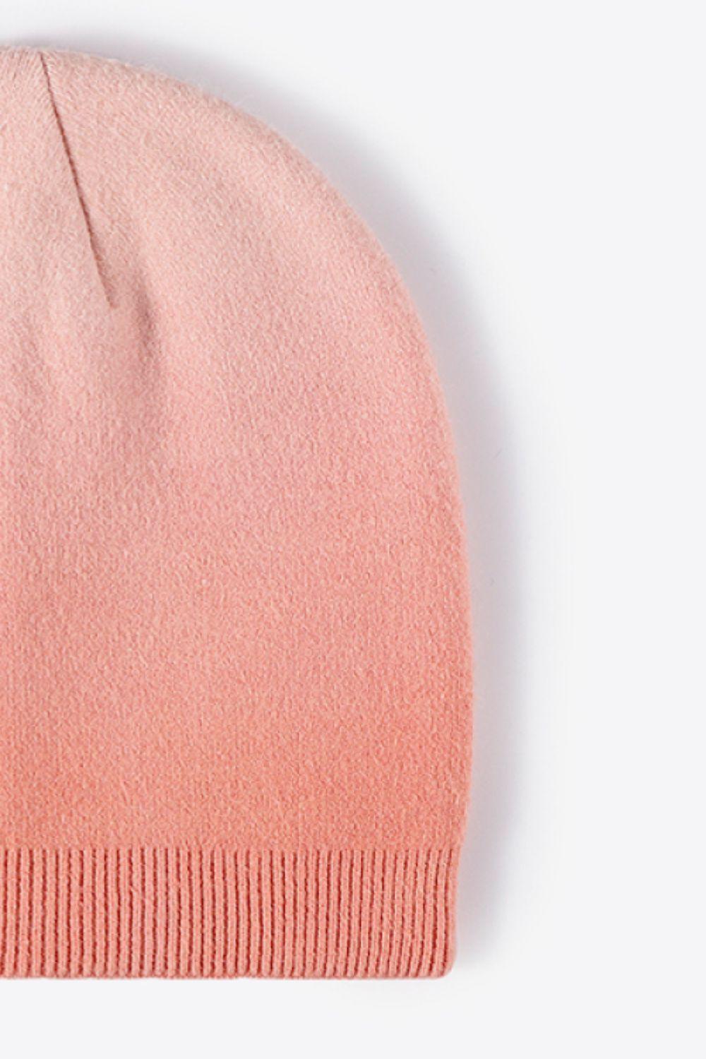 Gradient Knit Beanie - Trendsi