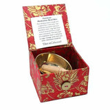 Meditation Bowl Box: 3'' Red Lotus - DZI (Meditation) - Flyclothing LLC