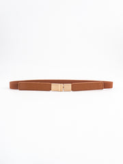 PU Elastic Skinny Belt - Flyclothing LLC