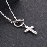 Cross Pendant Stainless Steel Necklace - Flyclothing LLC