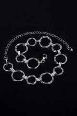 Alloy Chain Circle Shape Belt - Flyclothing LLC