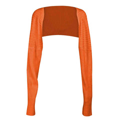 Long Sleeve Knit Bolero - Flyclothing LLC