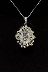 2 Carat Moissanite 925 Sterling Silver Necklace - Flyclothing LLC