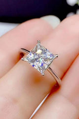 5 Carat Moissanite Solitaire Ring - Flyclothing LLC