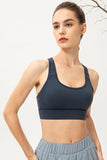 Scoop Neck Long Sports Bra - Flyclothing LLC