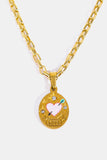 Stainless Steel 18K Gold-Plated Necklace - Flyclothing LLC