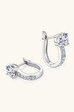 2 Carat Moissanite 925 Sterling Silver Earrings - Flyclothing LLC