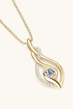 Moissanite 925 Sterling Silver Necklace - Flyclothing LLC