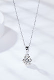 2 Carat 6-Prong Moissanite Pendant Necklace - Flyclothing LLC