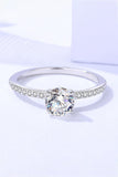 2-Piece 925 Sterling Silver Moissanite Ring - Flyclothing LLC