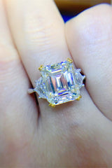 5 Carat Moissanite 925 Sterling Silver Ring - Flyclothing LLC