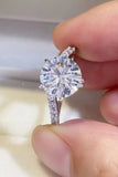 3 Carat Moissanite 925 Sterling Silver Ring - Flyclothing LLC