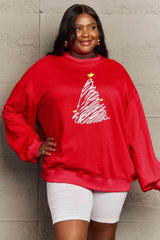 Simply Love Full Size Graphic Sweatshirt - Flyclothing LLC