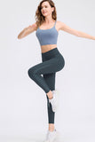 Wide Waistband Slim Fit Long Sports Pants - Flyclothing LLC