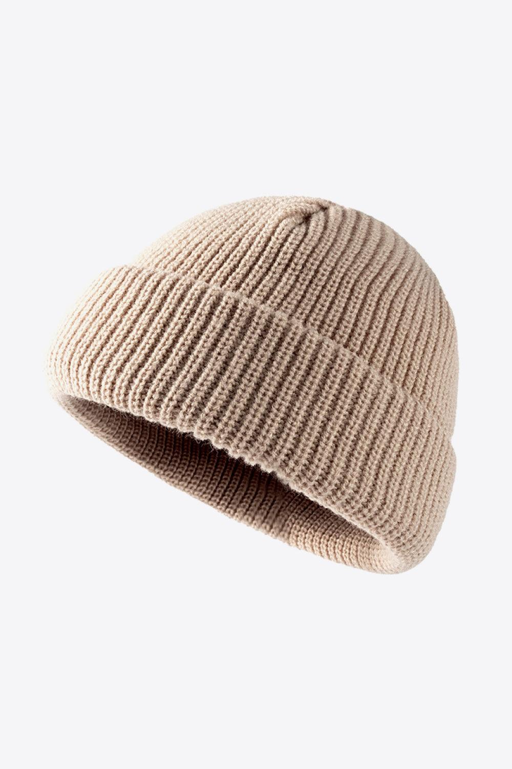 Calling For Winter Rib-Knit Beanie - Trendsi