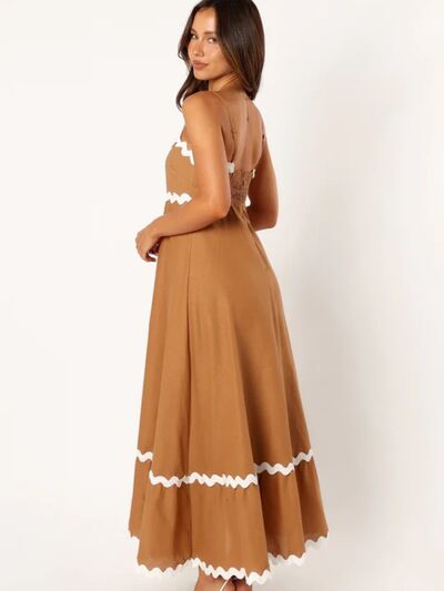 Spaghetti Strap Maxi Dress - Flyclothing LLC