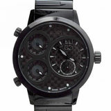 Curtis & Co Big Time World 57mm 4 Time Zone Carbon Fiber Black Dial Watch - Curtis and Co Watches