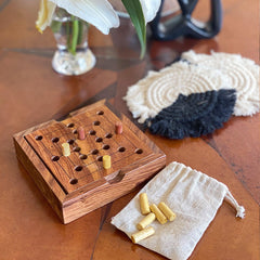 Handmade Nine Men Morris Game - Flyclothing LLC