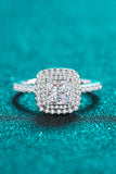 Sterling Silver 1 Carat Moissanite Ring - Flyclothing LLC