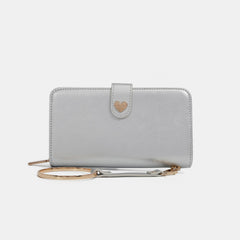 Nicole Lee USA Solid Bifold Wallet with Wristlet - Flyclothing LLC