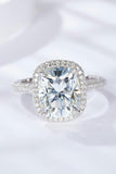 6 Carat Moissanite Halo Ring - Flyclothing LLC