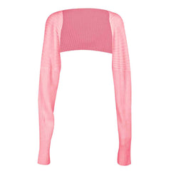 Long Sleeve Knit Bolero - Flyclothing LLC