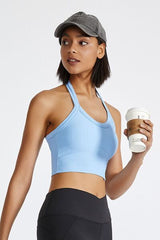 Halter Neck Active Cami - Flyclothing LLC