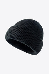 Calling For Winter Rib-Knit Beanie - Trendsi