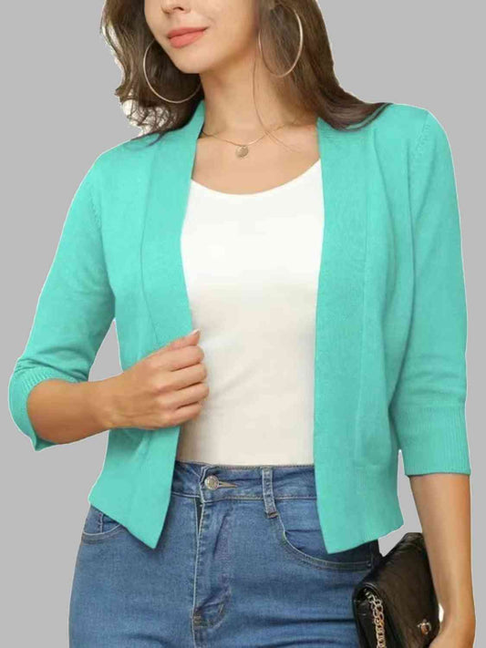 Open Front Cardigan - Flyclothing LLC