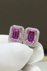 Shiny and Elegant 2 Carat Moissanite Stud Earrings - Flyclothing LLC