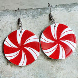 Christmas Themed Acrylic Dangle Earrings - Flyclothing LLC